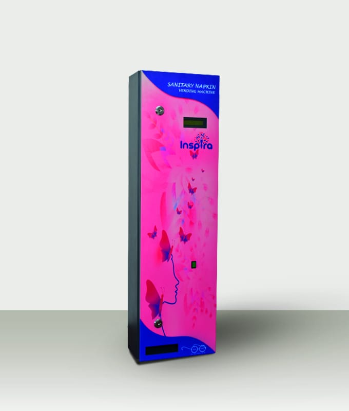 Sanitary napkin vending machine inspira 